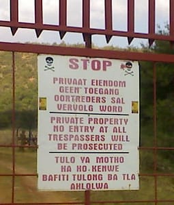 Plaasveiligheid plaasveiligheid Borde